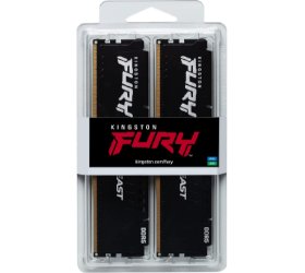 זכרון לנייח Kingston Fury Beast 32GB 2X16 DDR5 6800Mhz C34