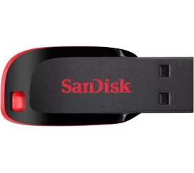 זכרון נייד SANDISK Cruzer Blade USB Flash Drive 32GB Red USB 2.0