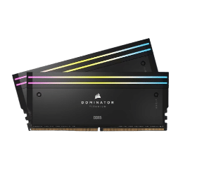 זכרון לנייח Corsair Dominator RGB 32GB 2X16 DDR5 6000MHz C30