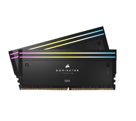 זכרון לנייח Corsair Dominator RGB 32GB 2X16 DDR5 6000MHz C30