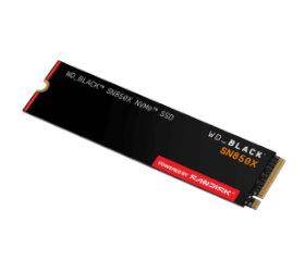 דיסק פנימי 2TB 7300MB/s Read PCIe 4.0X4 WD BLACK SN850X NVMe SSD