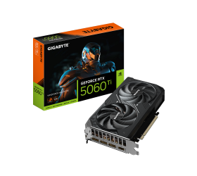 כרטיס מסך Gigabyte RTX 5060 Ti WINDFORCE MAX OC 8GB