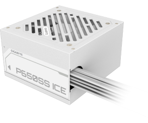 ספק כוח GIGABYTE P650SS ICE 650W 80 PLUS Silver White