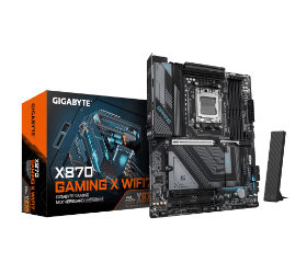 לוח אם Gigabyte X870 GAMING X WIFI7 1.1 ATX DDR5 2.5GB Lan