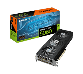 כרטיס מסך GIGABYTE RTX 5060 Ti EAGLE MAX OC 16GB GDDR7